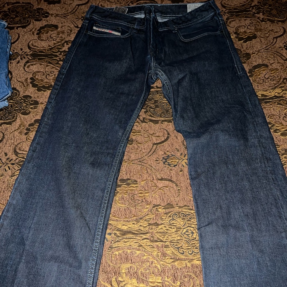 Diesel Zatiny indigo relaxed bootcut jeans size 33/30 never worn